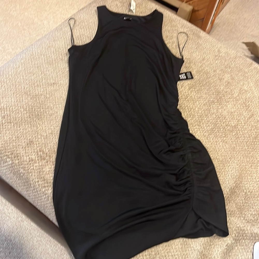 Express asymmetrical dress